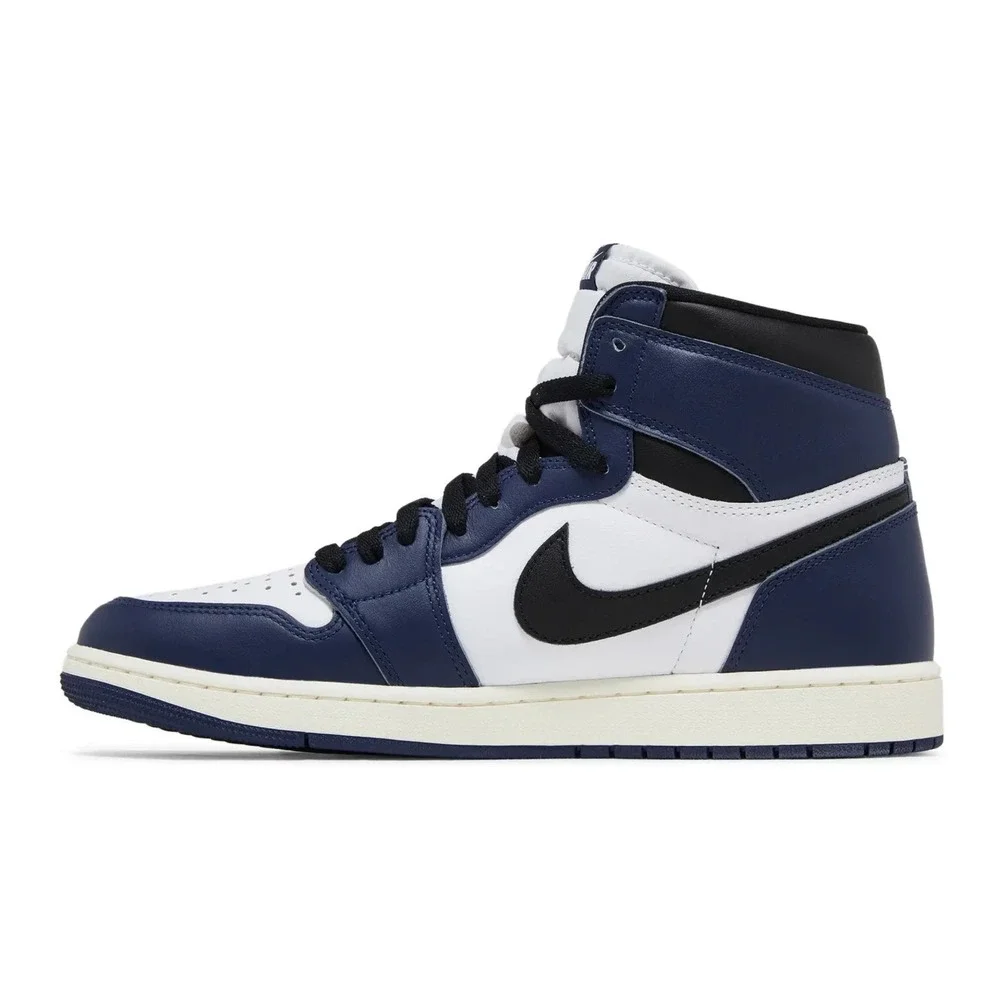 Nike Air Jordan 1 Retro High OG Mens Size 7.5 Midnight Navy Shoes DZ5485 401